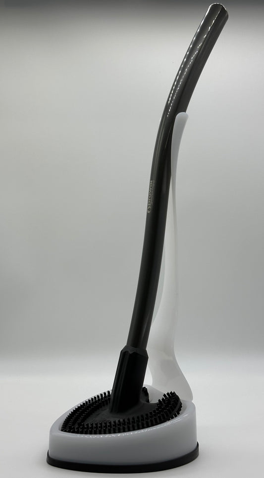 proWIN V7 LINE HERZILEIN, Toilettenbürste, frostweiß