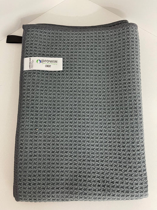 proWIN LONDRY grau, Geschirrtuch, 50 cm x 70 cm