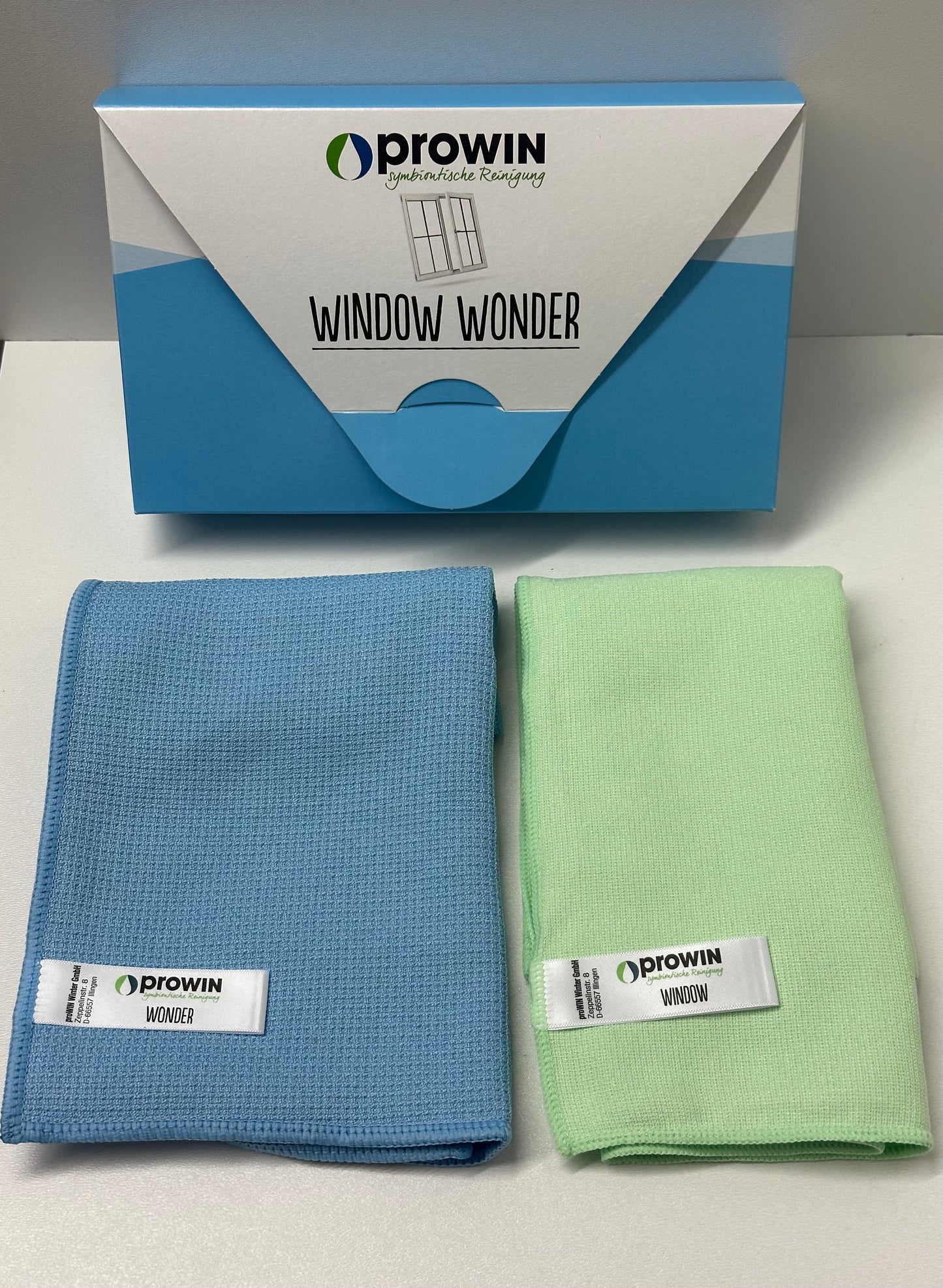 proWIN WINDOW & WONDER Set – Mikrofaser Reinigungstücher