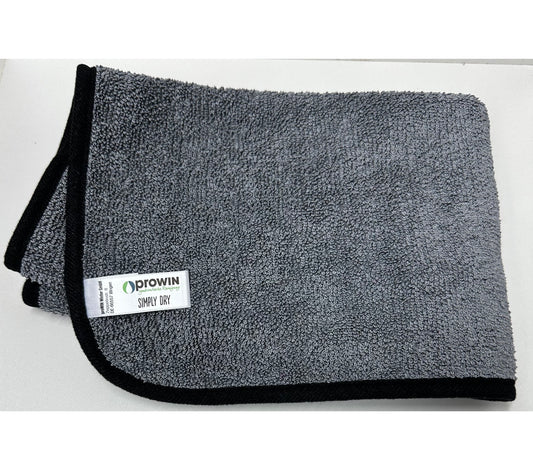 proWIN SIMPLY DRY grau, Trockentuch, 50 cm x 70 cm