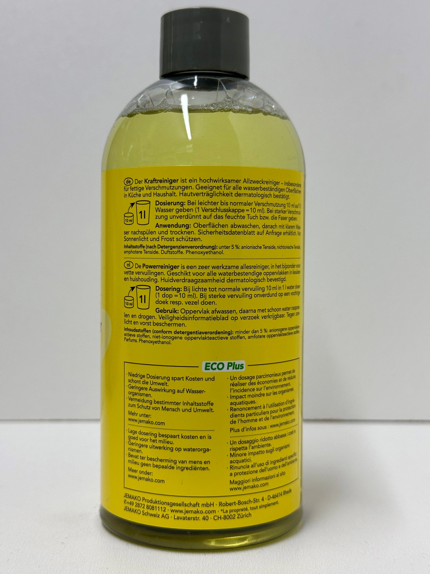 JEMAKO Kraftreiniger mit Schaumpumpe, Allzweckreiniger, 500 ml