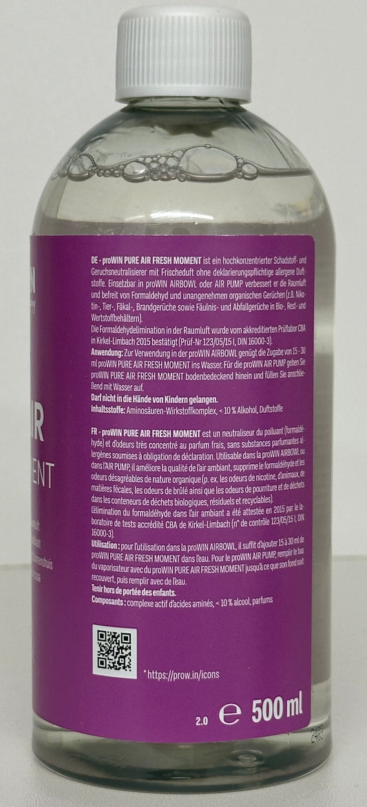 proWIN PURE AIR FRESH MOMENT, Luftreiniger, 500 ml