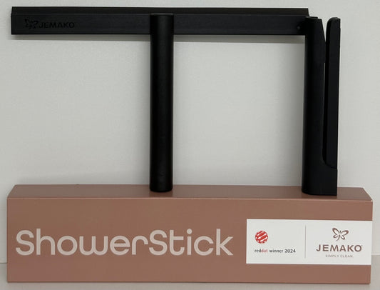 JEMAKO ShowerStick mit Wandhalterung, Duschabzieher