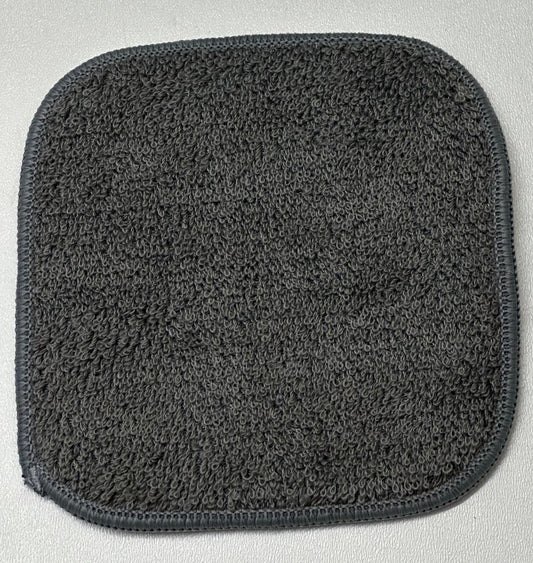 proWIN Duo Pad HURICCANE orange/grau, Reinigungstuch, 13 cm x 13 cm