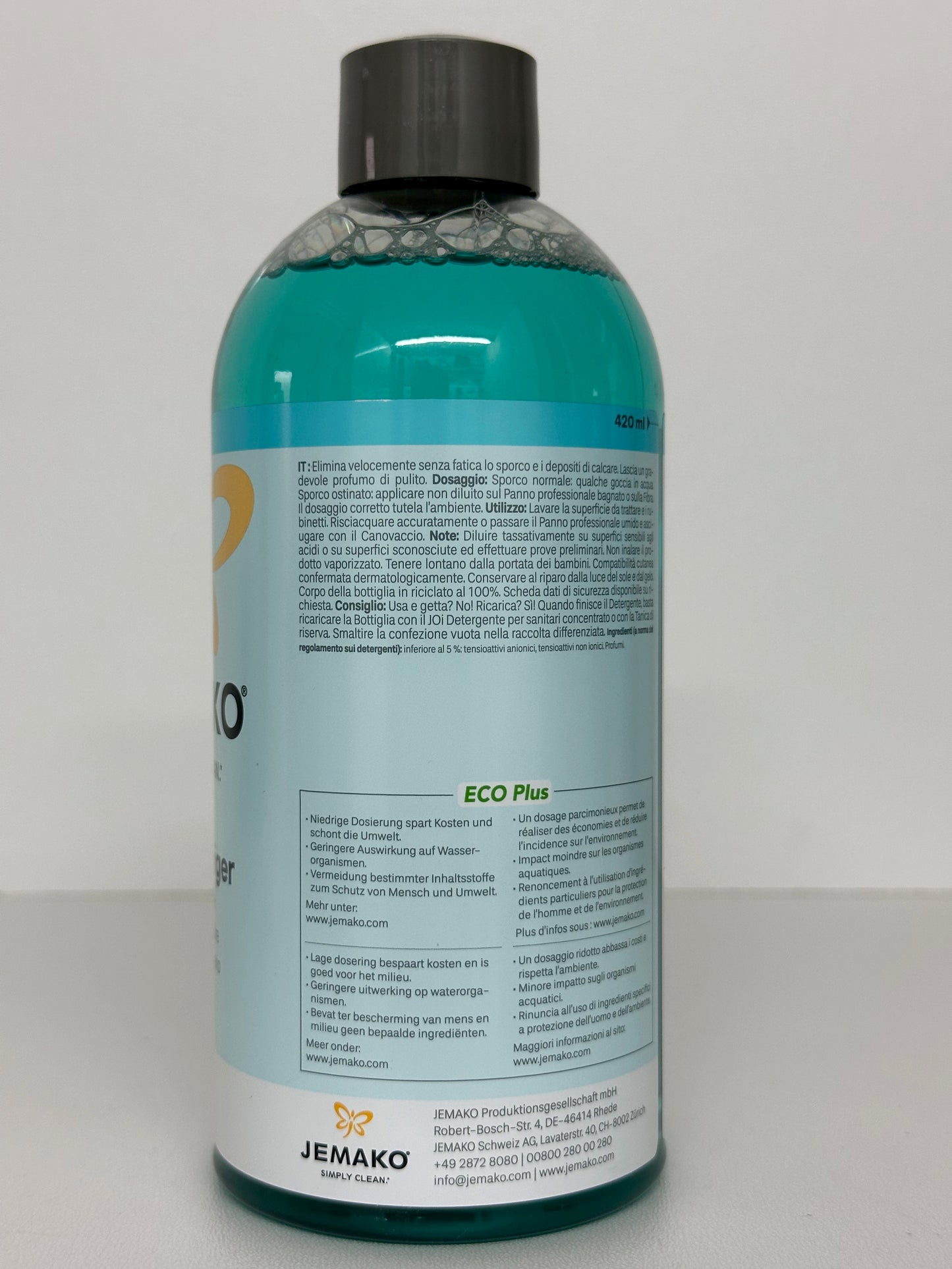 JEMAKO Sanitärreiniger Blue Sea mit Schaumpumpe, 500 ml
