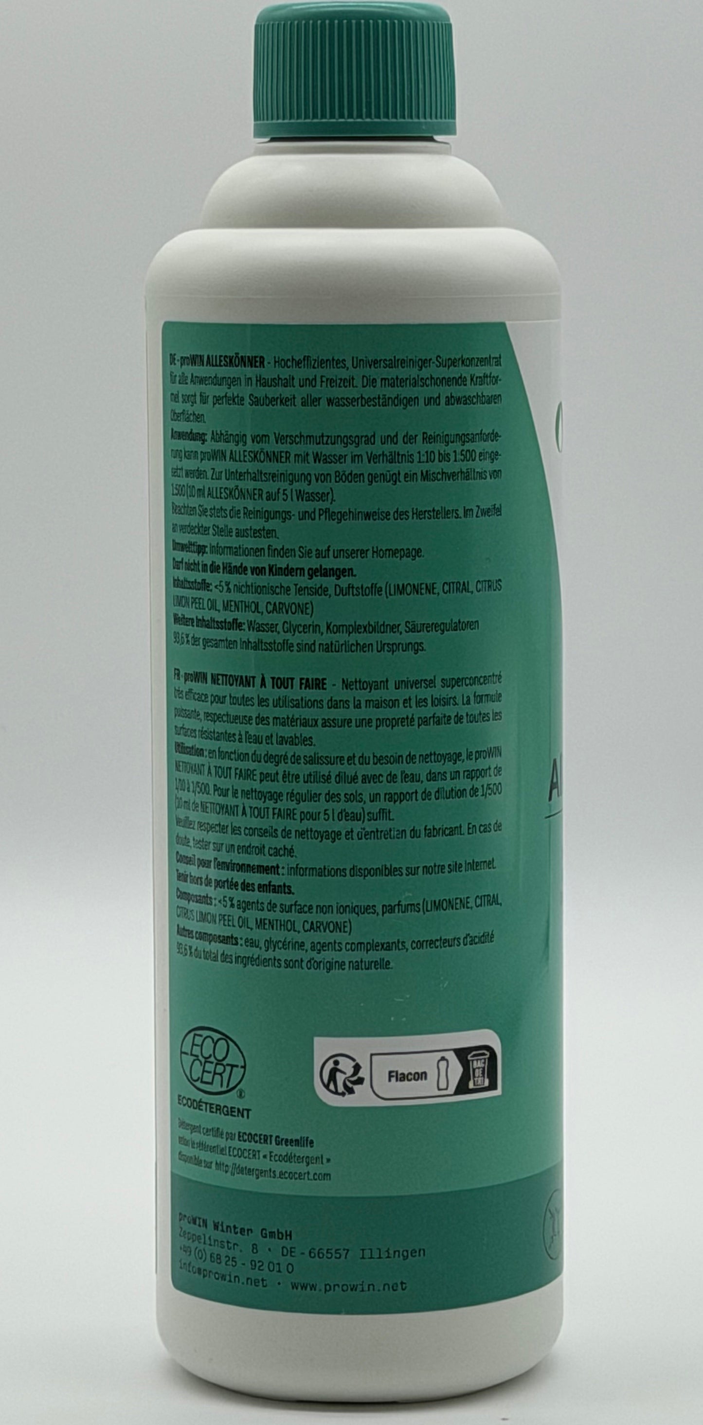 proWIN ALLESKÖNNER, Öko Universalreiniger, 500 ml