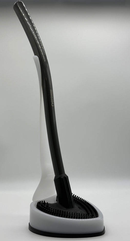 proWIN V7 LINE HERZILEIN, Toilettenbürste, frostweiß