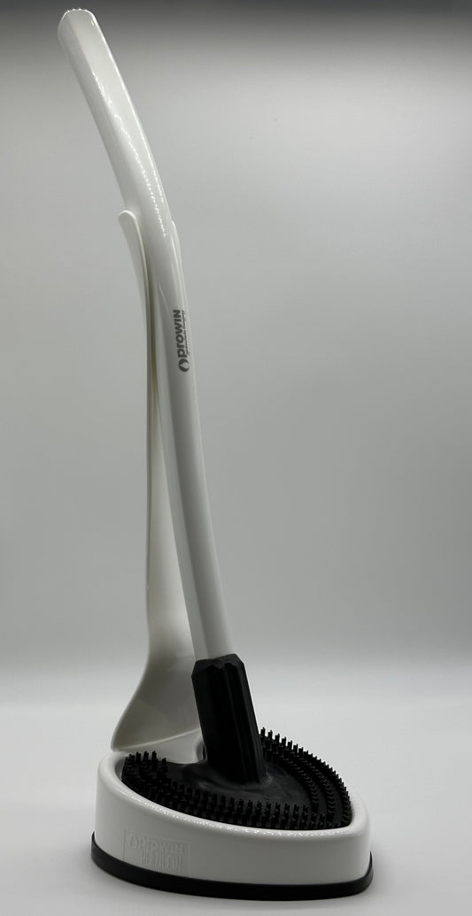 proWIN V7 LINE HERZILEIN, Toilettenbürste, weiß/schwarz