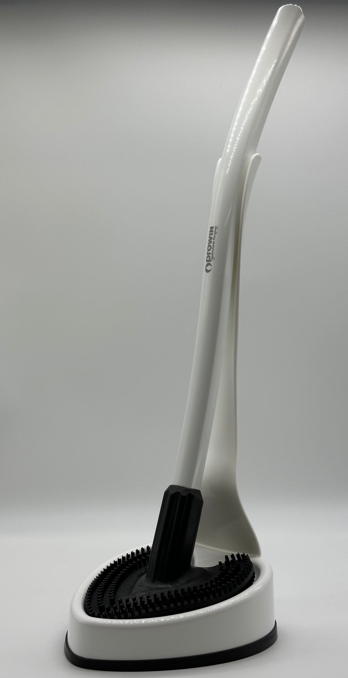 proWIN V7 LINE HERZILEIN, Toilettenbürste, weiß/schwarz