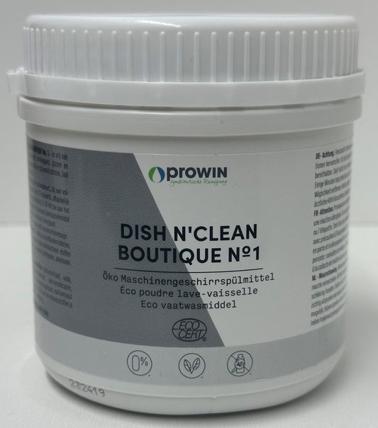 proWIN DISH N'CLEAN BOUTIQUE No. 1, Geschirrspülpulver, 500 g